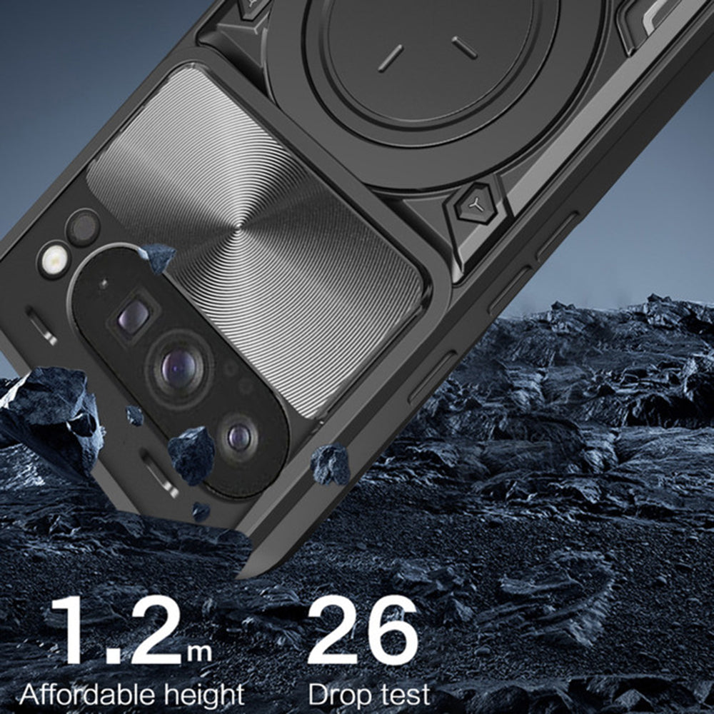 Custodia per Xiaomi Poco F8 Pro, Techsuit, CamGuard Pro, Blu