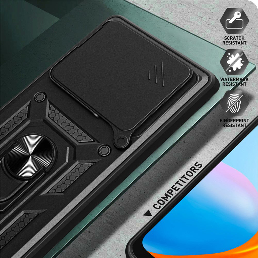 Custodia per Xiaomi Poco M8 Pro / Redmi Note 15 Pro+ 5G, Techsuit, CamShield, Rosa Dorata