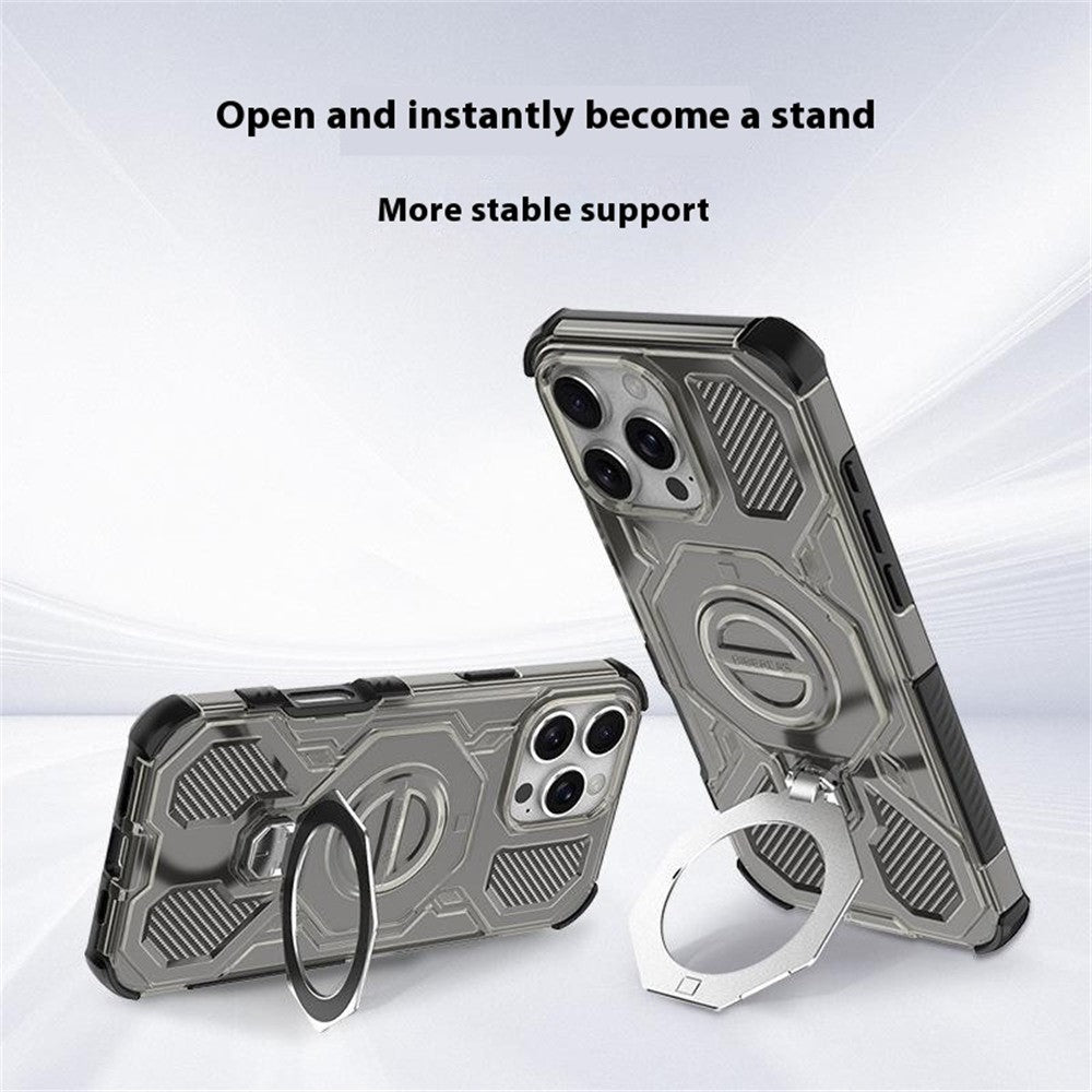 Custodia per Xiaomi Poco M8 Pro / Redmi Note 15 Pro+ 5G, Techsuit, Carbon Shield Pro, Bianca
