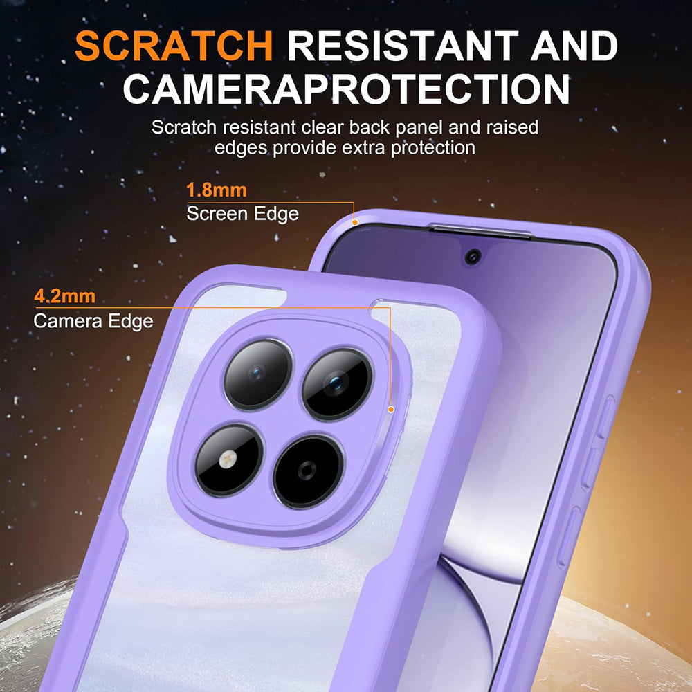 Custodia per Xiaomi Poco M8 Pro / Redmi Note 15 Pro+ 5G, Techsuit, ColorVerse 360, Viola