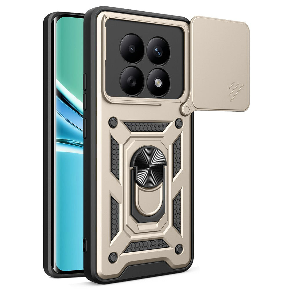 Custodia per Xiaomi Poco M8 / Redmi Note 15 5G / Note 15 4G, Techsuit, CamShield, Dorata