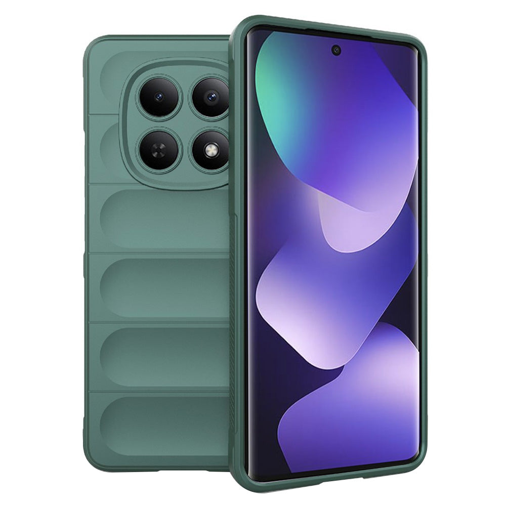 Custodia per Xiaomi Poco M8 / Redmi Note 15 5G, Techsuit, Magic Shield, Verde