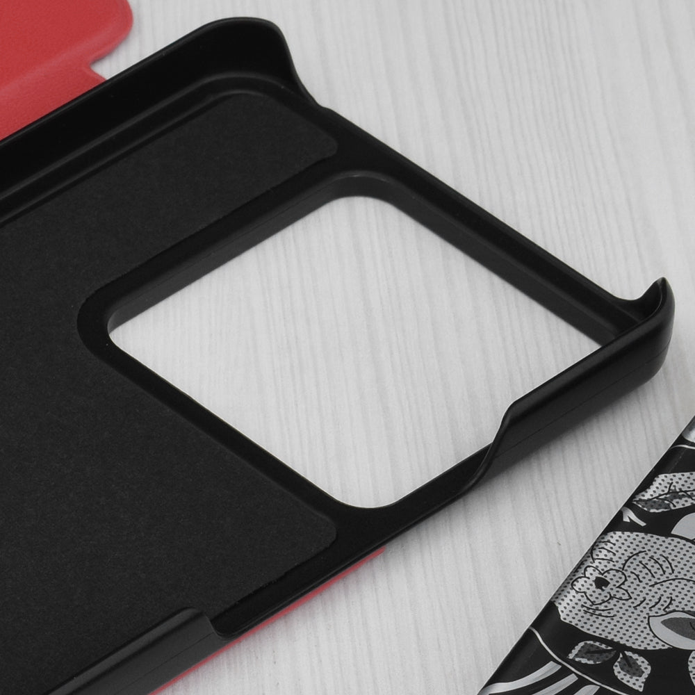 Custodia per Xiaomi Poco X6 / Note 13 Pro 5G, Techsuit, eFold, Rossa