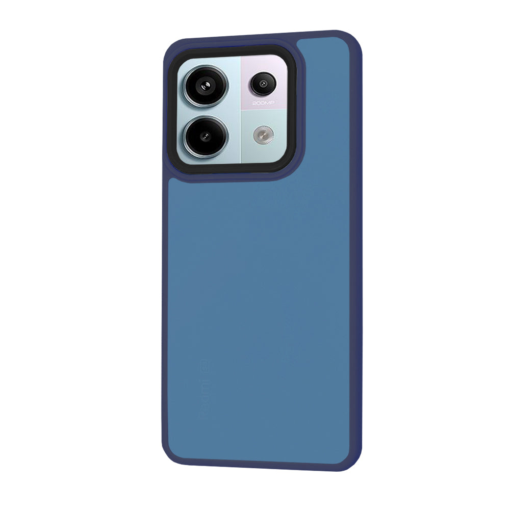Custodia per Xiaomi Poco X6 / Note 13 Pro 5G, Techsuit, HaloFrost, Blu scuro