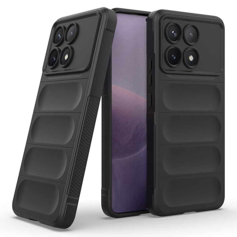 Custodia per Xiaomi Poco X6 Pro, Techsuit, Magic Shield, Nera