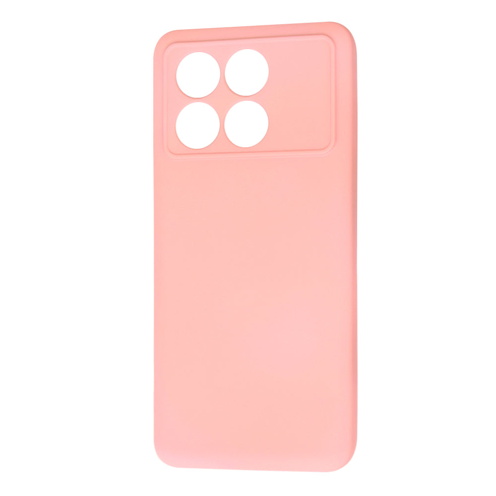 Custodia per Xiaomi Poco X6 Pro, Techsuit, SoftFlex, Rosa Chiaro