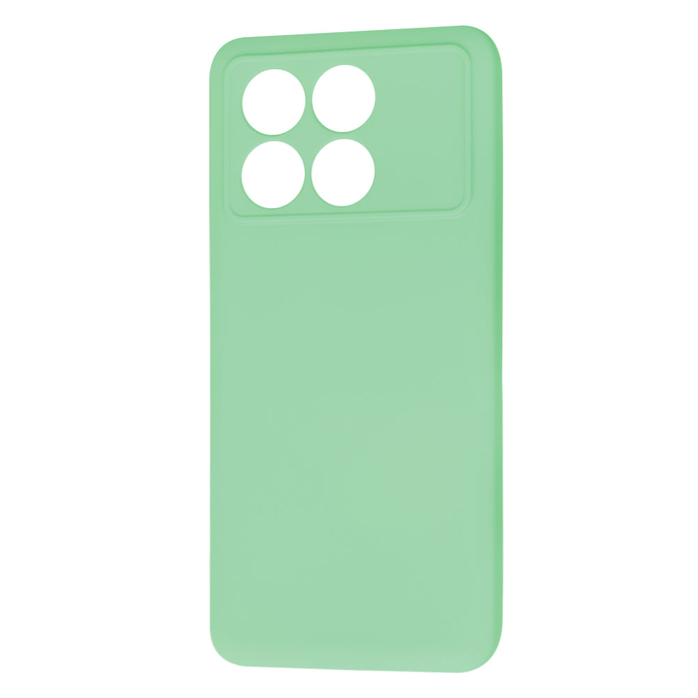 Custodia per Xiaomi Poco X6 Pro, Techsuit, SoftFlex, Verde Chiaro