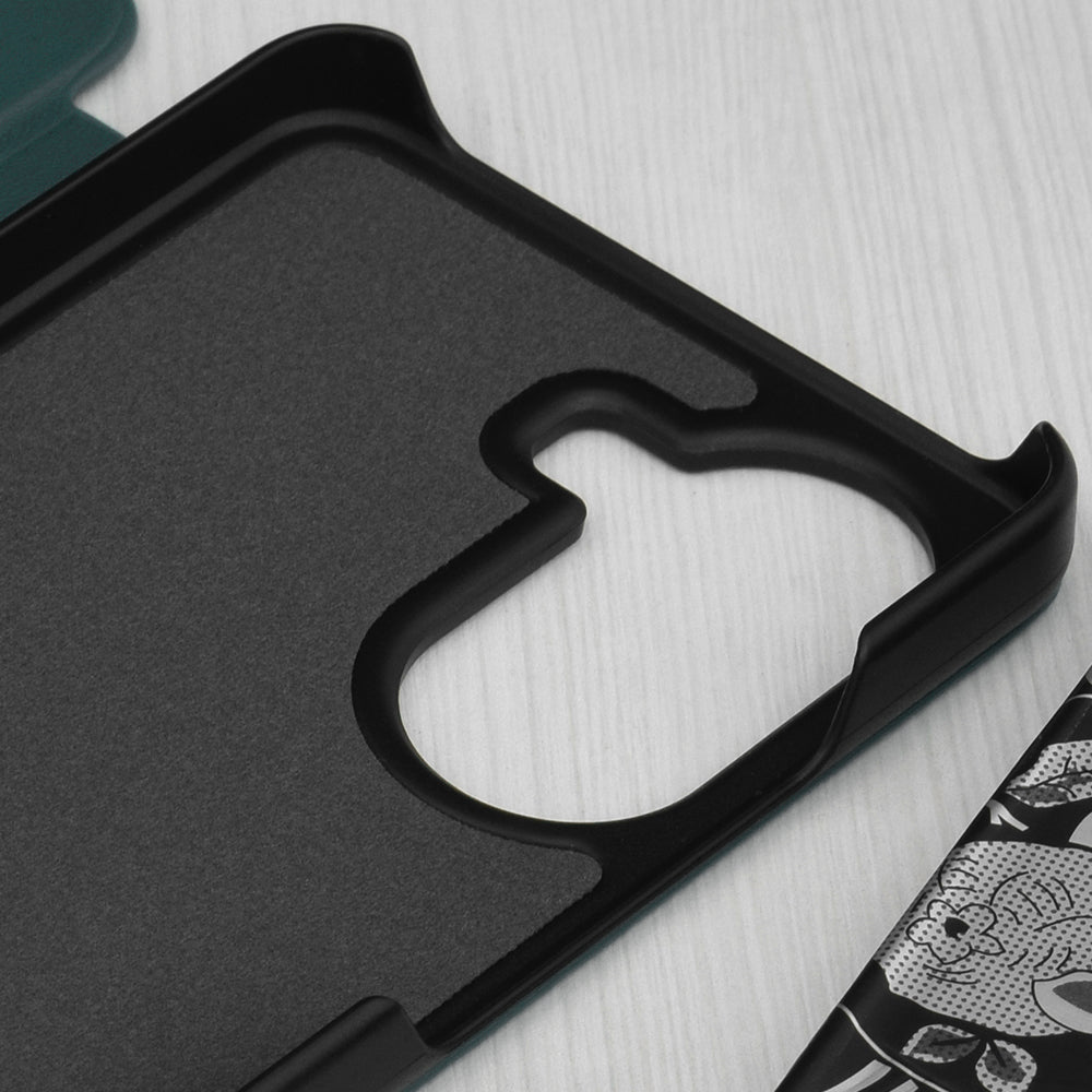Custodia per Xiaomi Poco X7 Pro, Techsuit, eFold, Verde