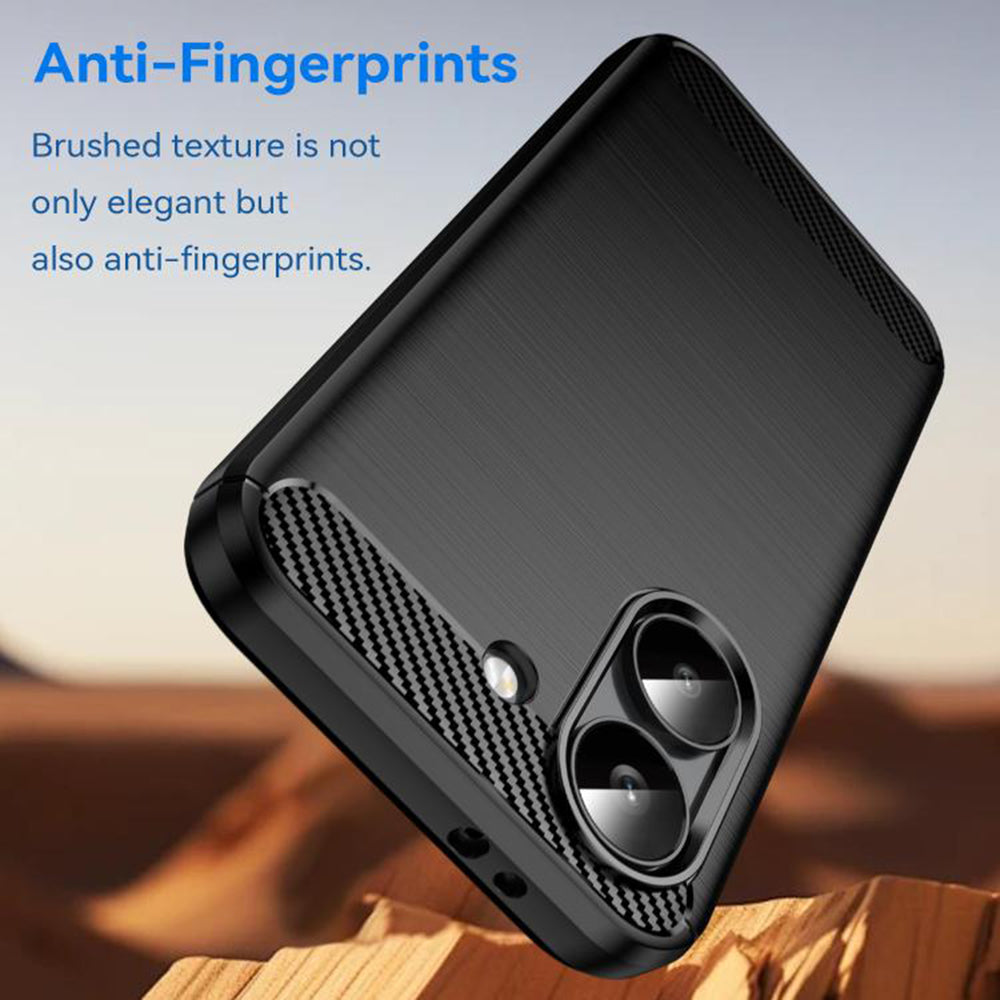 Custodia per Xiaomi Poco X8 Pro, Techsuit, Carbonio, Nera