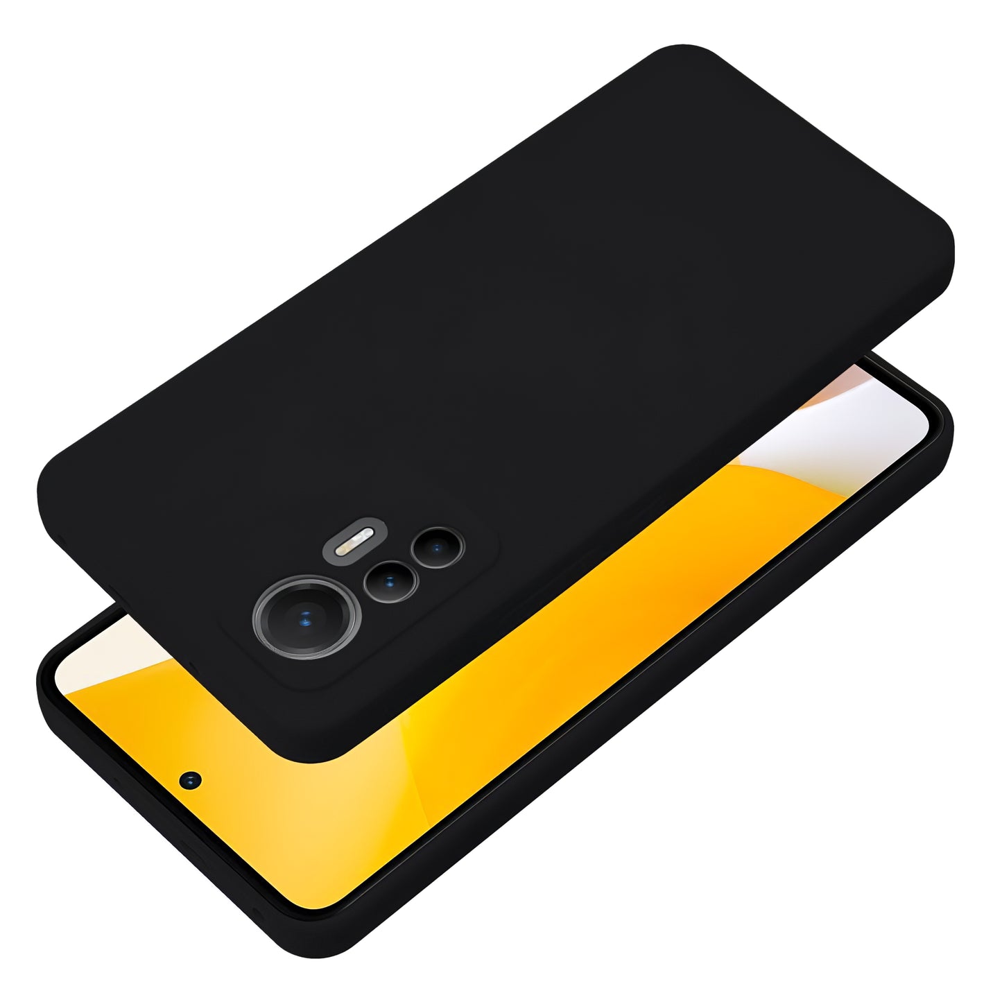 Custodia per Xiaomi Poco C65 / Redmi 13C, OEM, Morbida, Nera