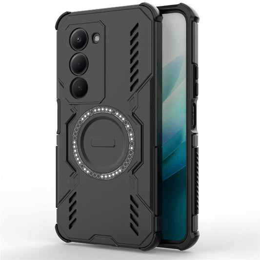 Custodia per Xiaomi Redmi 15 5G / 15 4G, Techsuit, ArmorMag, Nera