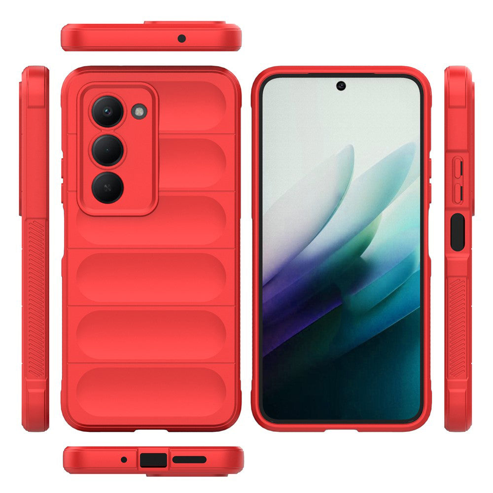 Custodia per Xiaomi Redmi 15 5G / 15 4G, Techsuit, Magic Shield, Rossa
