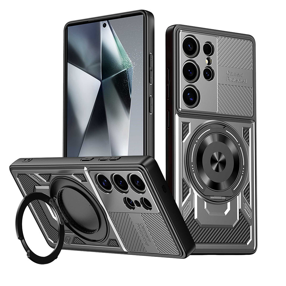 Custodia per Xiaomi Redmi 15C 5G / 15C 4G, Techsuit, RuggedCam, Grigio