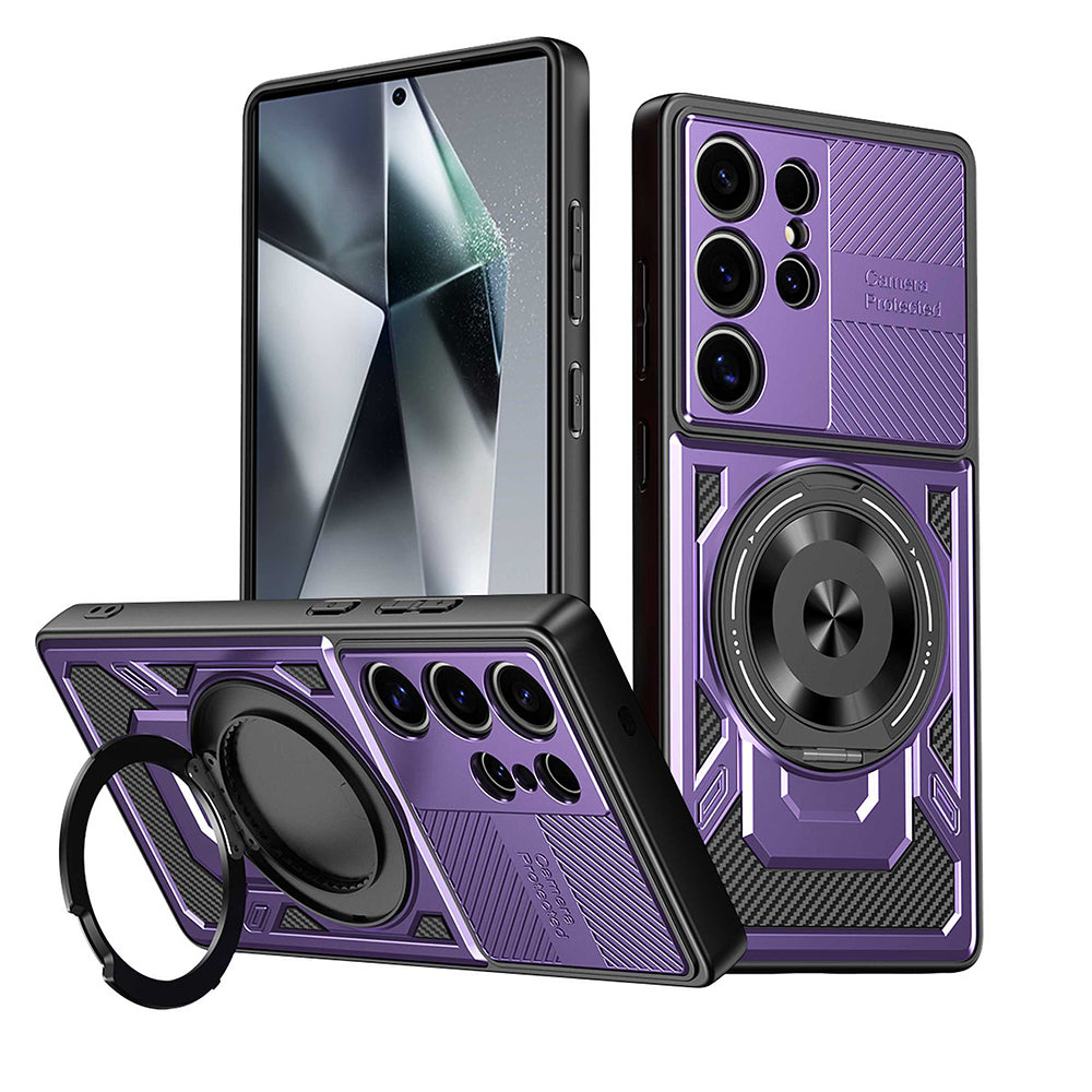 Custodia per Xiaomi Redmi 15C 5G / 15C 4G, Techsuit, RuggedCam, Viola