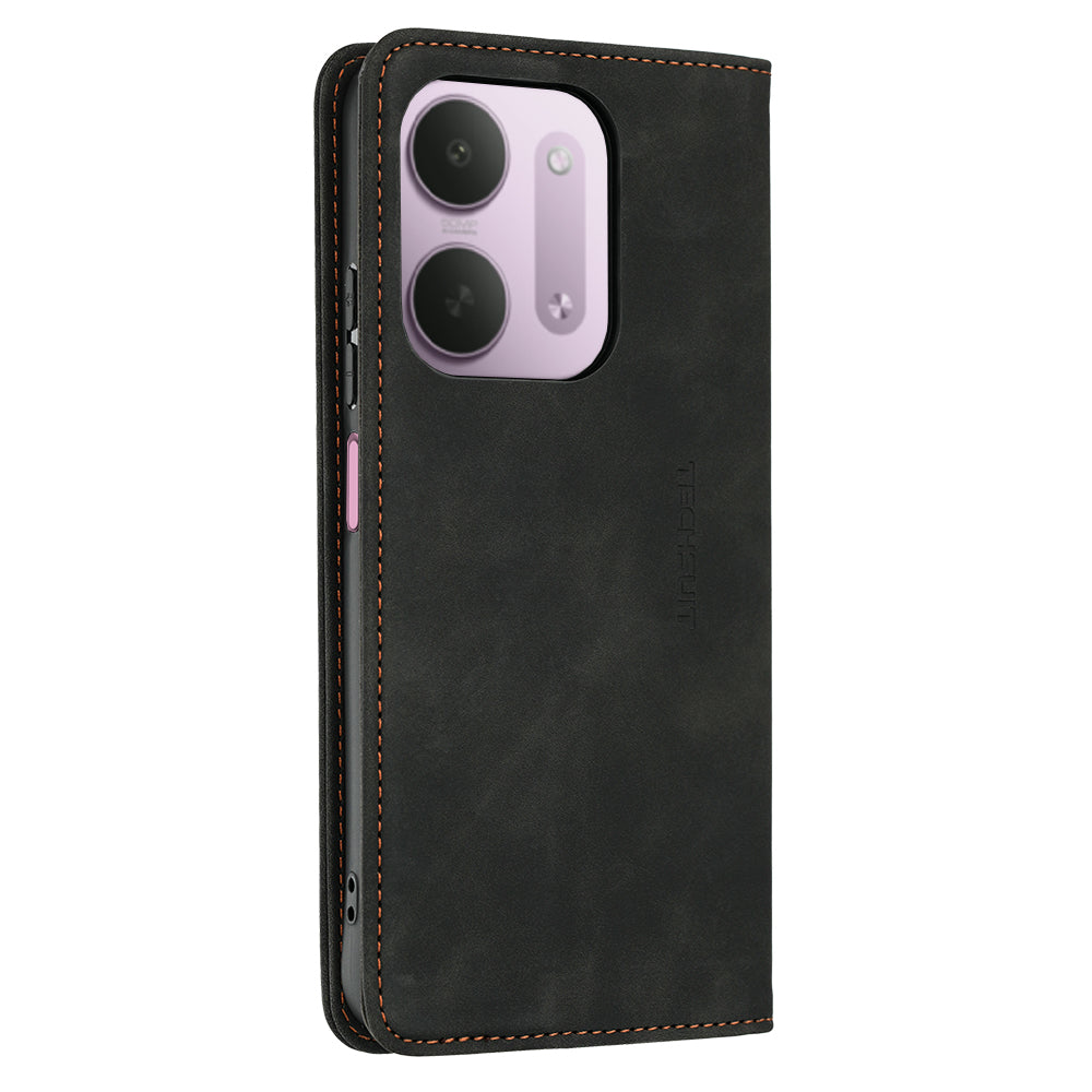 Custodia per Xiaomi Redmi 17C 5G, Techsuit, Confy, Nera