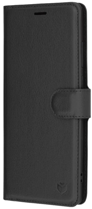 Custodia per Xiaomi Redmi Note 14 Pro+ 5G / Note 14 Pro 5G / Poco X7, Techsuit, Leather Folio, Nera