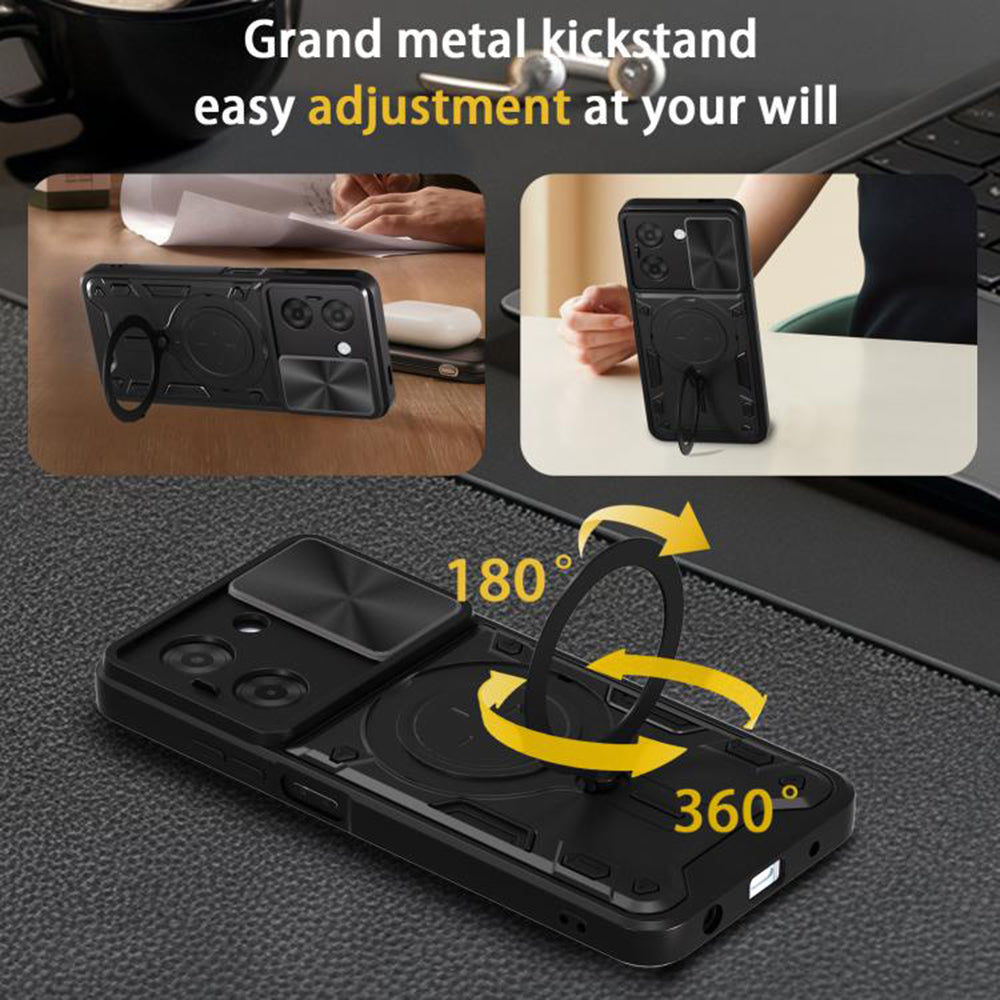 Custodia per Xiaomi Redmi A5 4G (Regionale), Techsuit, CamGuard Pro, Nera