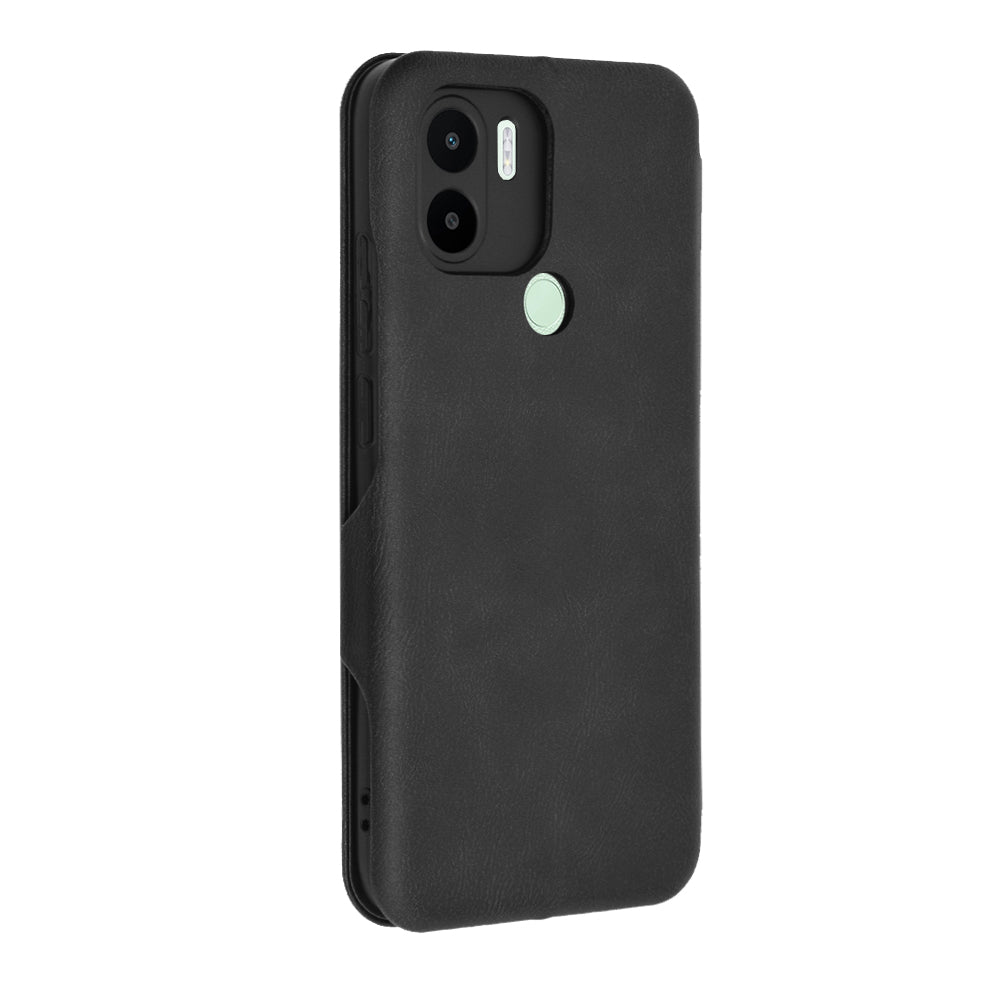 Custodia per Xiaomi Redmi A2+ / A1+, Techsuit, Safe Wallet Plus, Nera