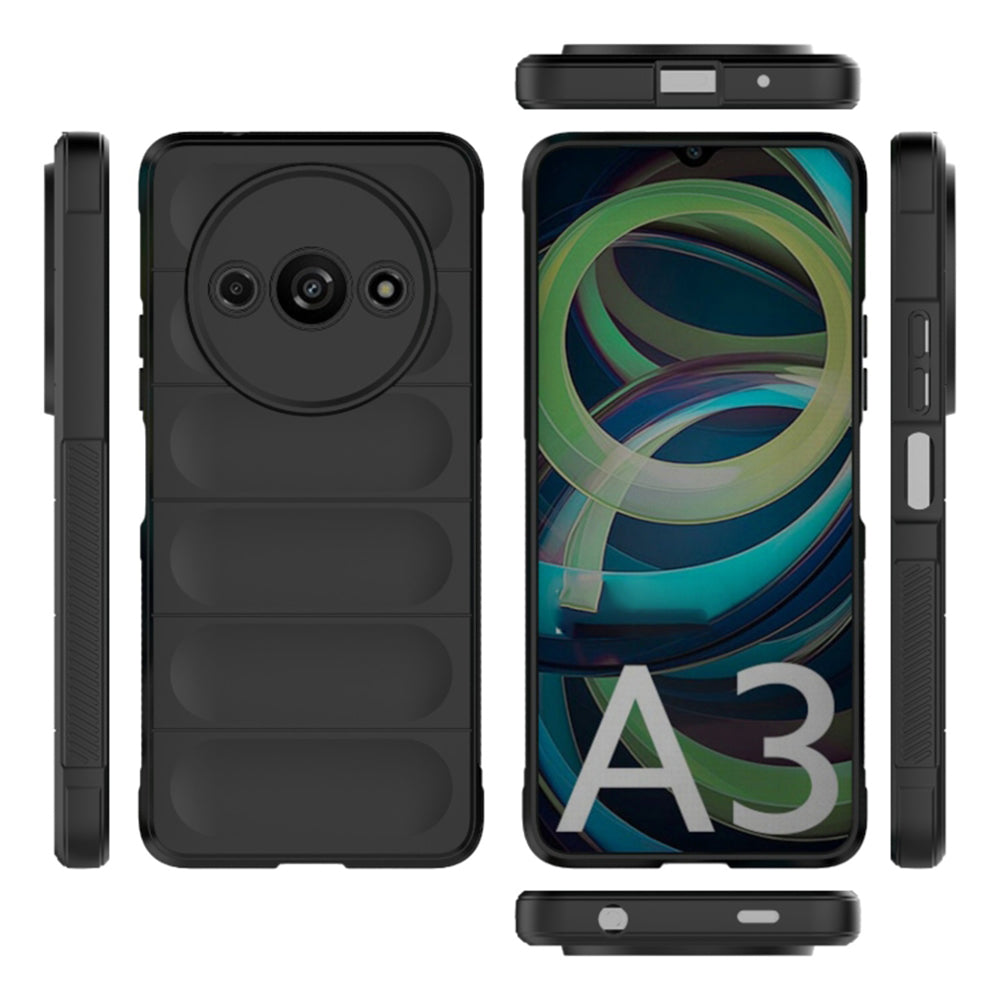 Custodia per Xiaomi Redmi A3x / A3, Techsuit, Magic Shield, Nera