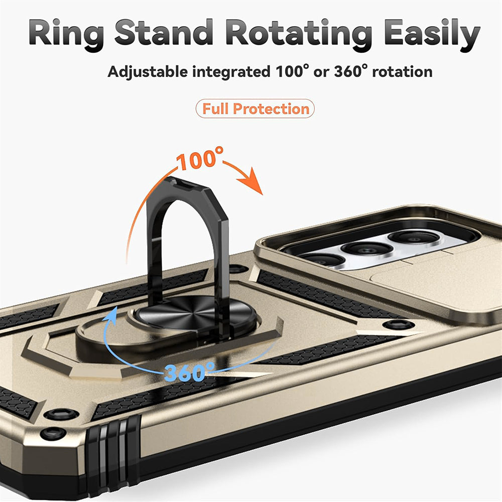 Custodia per Xiaomi Redmi A5 4G (Regionale), Techsuit, CamShield, Dorata