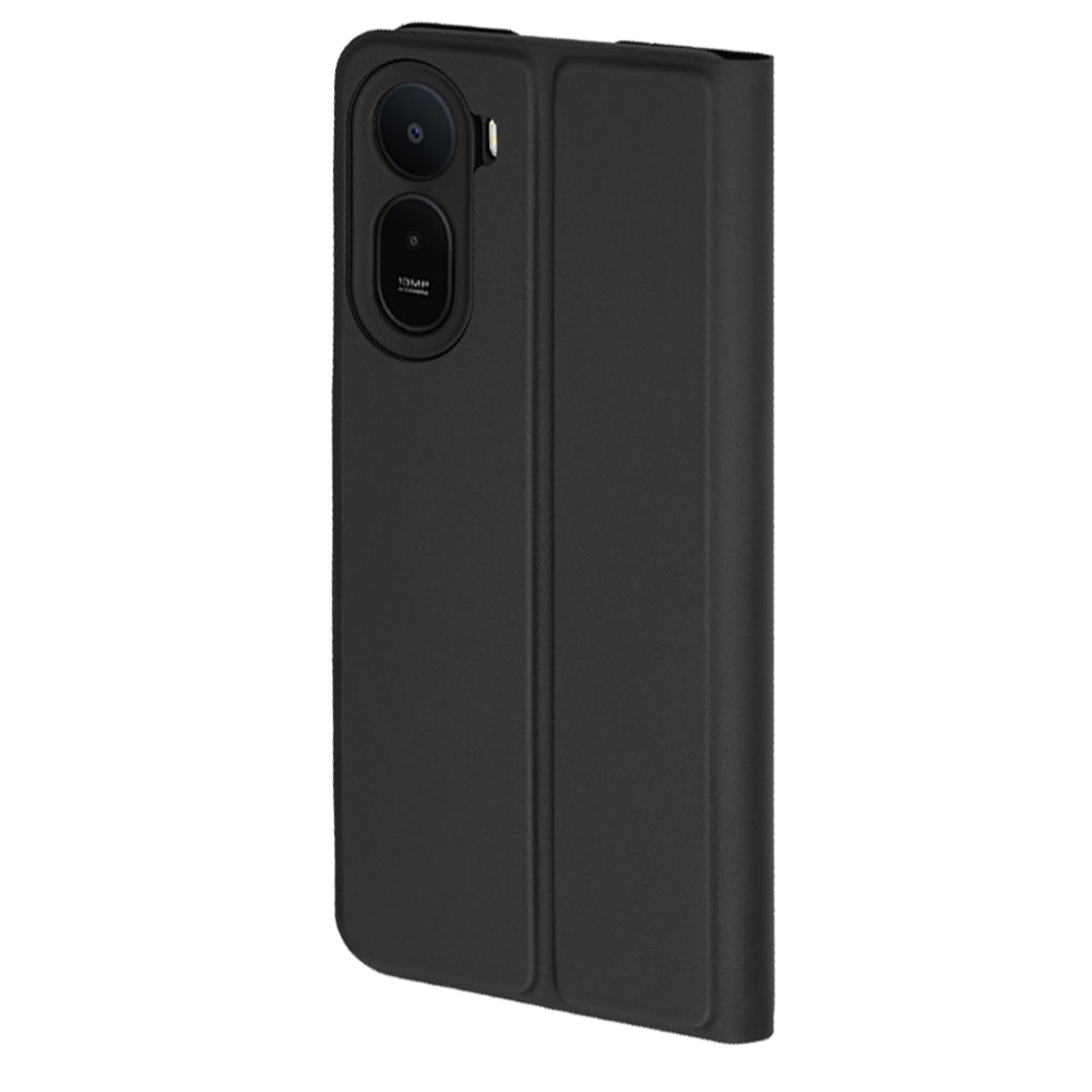 Custodia per Xiaomi Redmi A7 Pro 4G, Techsuit, Magskin Book, Nera