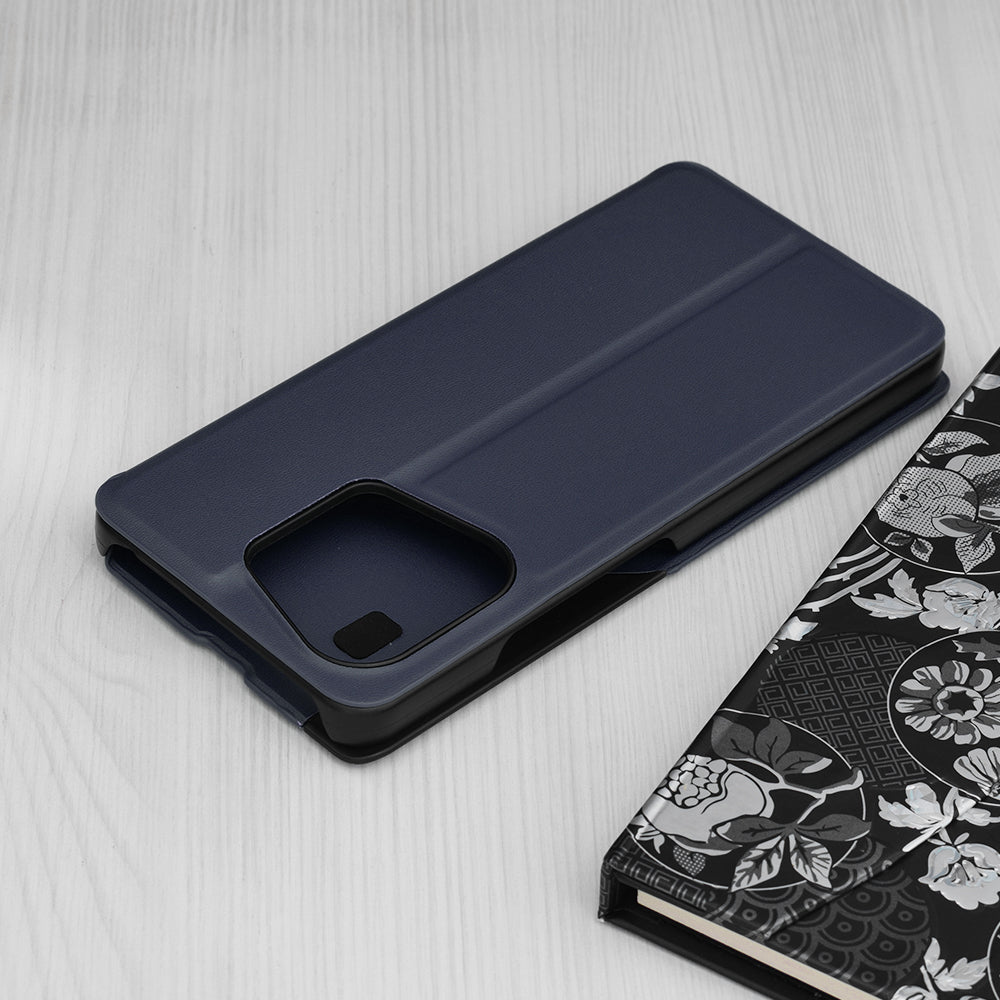 Custodia per Xiaomi Redmi Note 13 4G, Techsuit, eFold, Blu Scuro