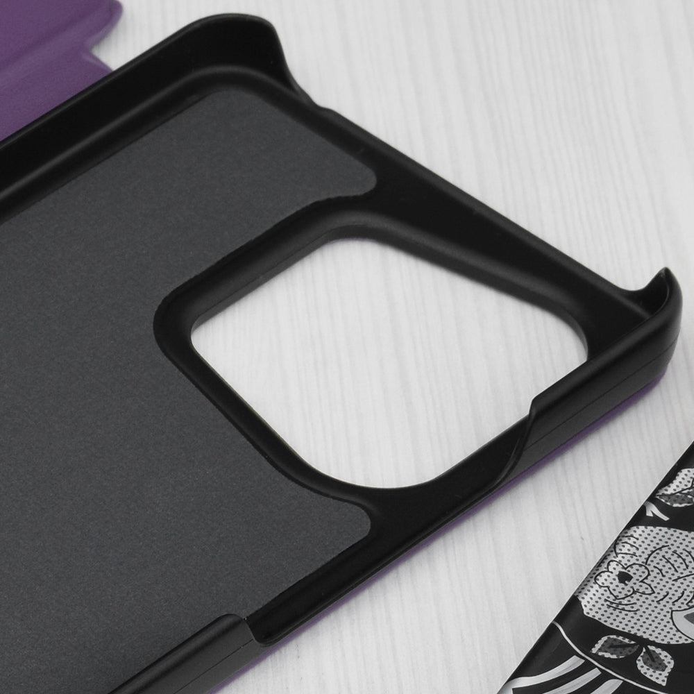 Custodia per Xiaomi Redmi Note 13 4G, Techsuit, eFold, Viola