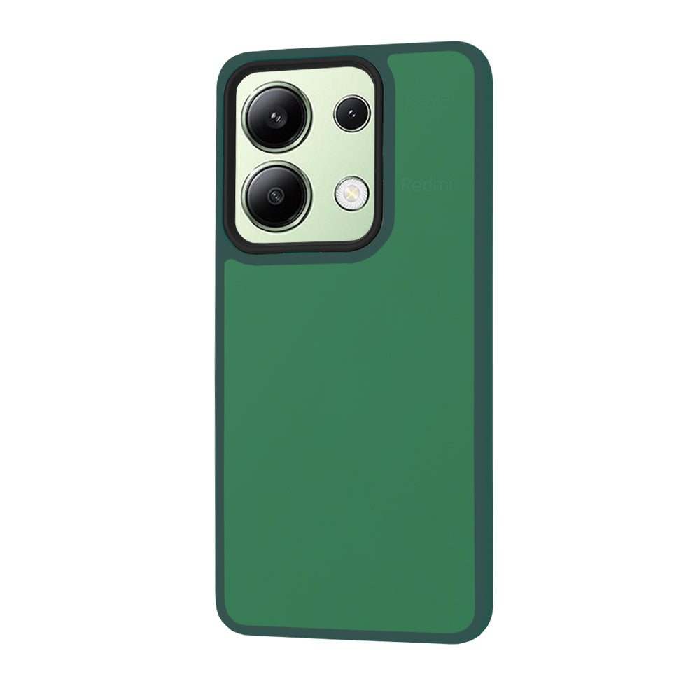 Custodia per Xiaomi Redmi Note 13 4G, Techsuit, HaloFrost, Verde