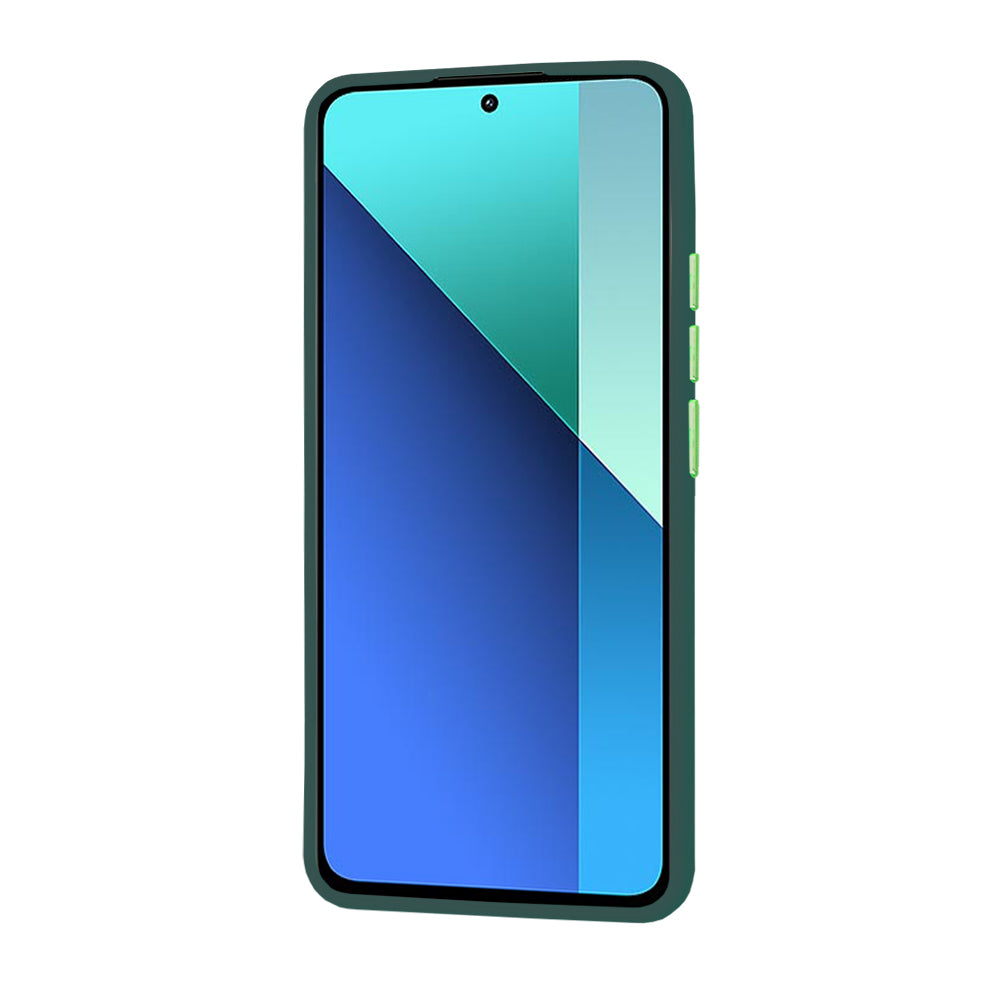 Custodia per Xiaomi Redmi Note 13 4G, Techsuit, HaloFrost, Verde