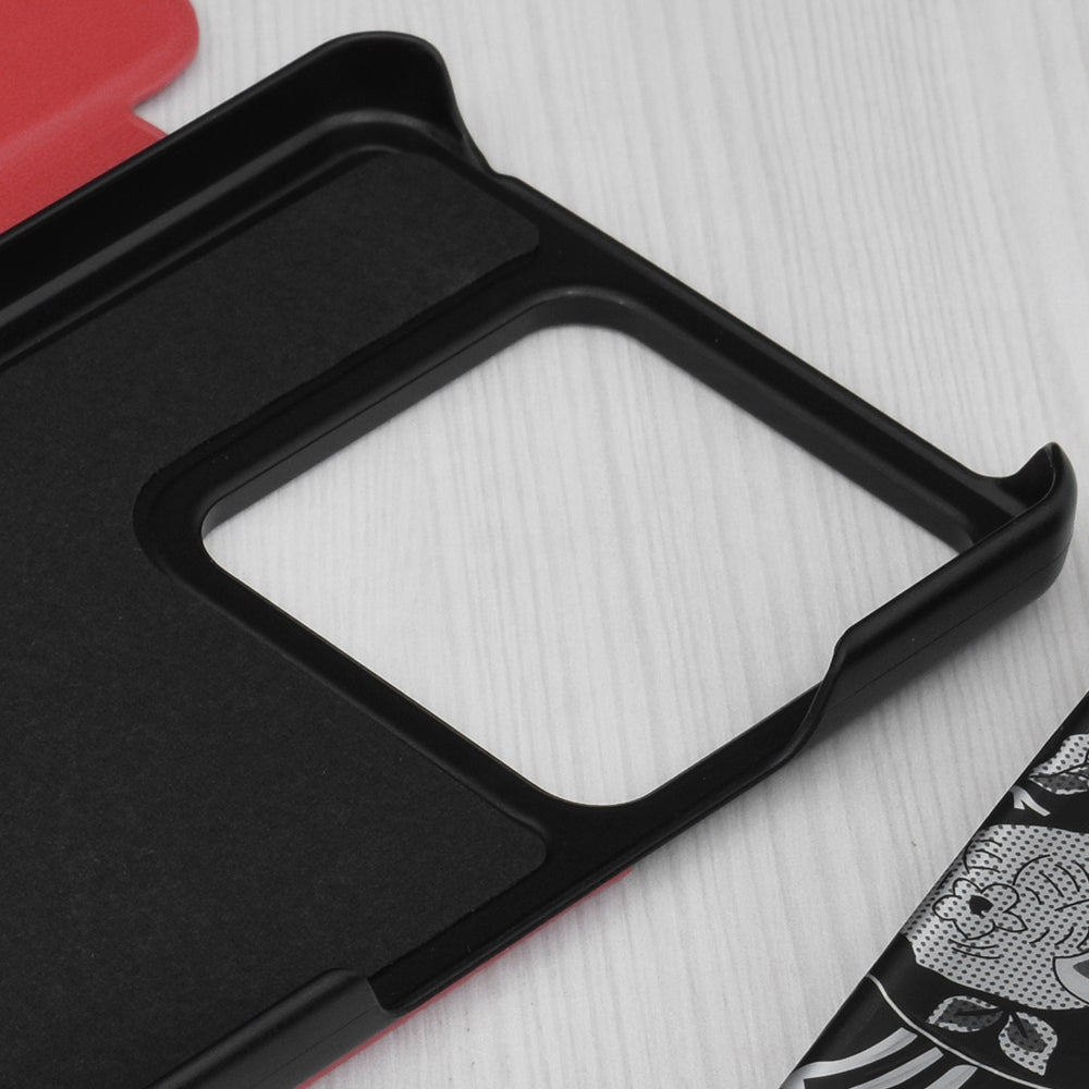 Custodia per Xiaomi Redmi Note 13 5G, Techsuit, eFold, Rossa