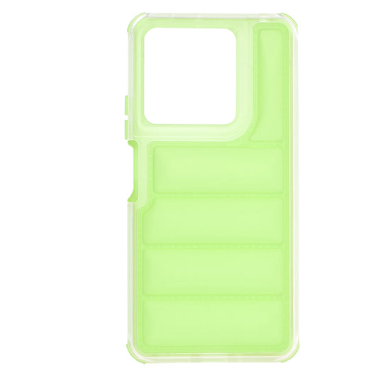 Custodia per Xiaomi Redmi Note 13 5G, Techsuit, Wave Shield, Verde