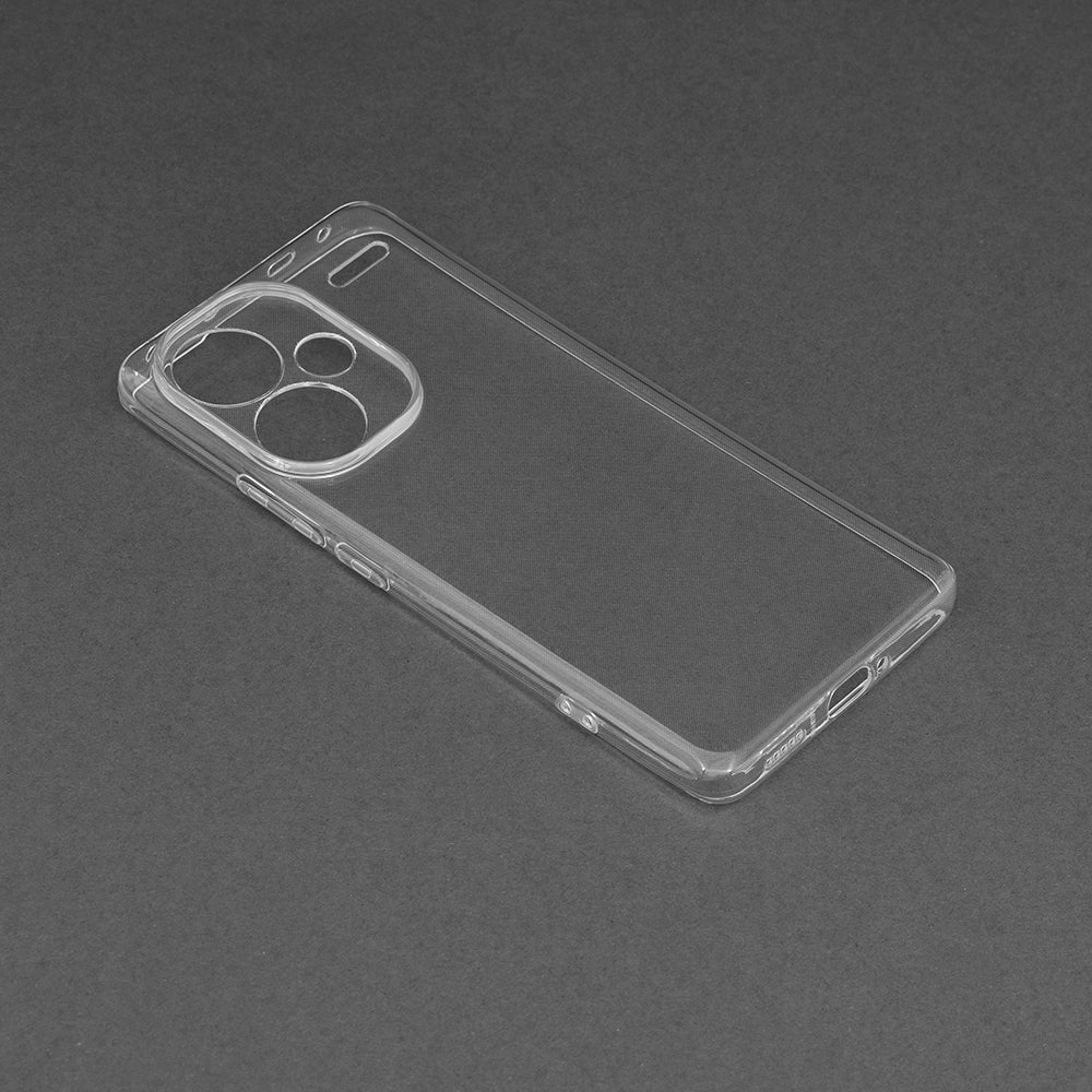 Custodia per Xiaomi Redmi Note 13 Pro+, Techsuit, Chiara, Trasparente