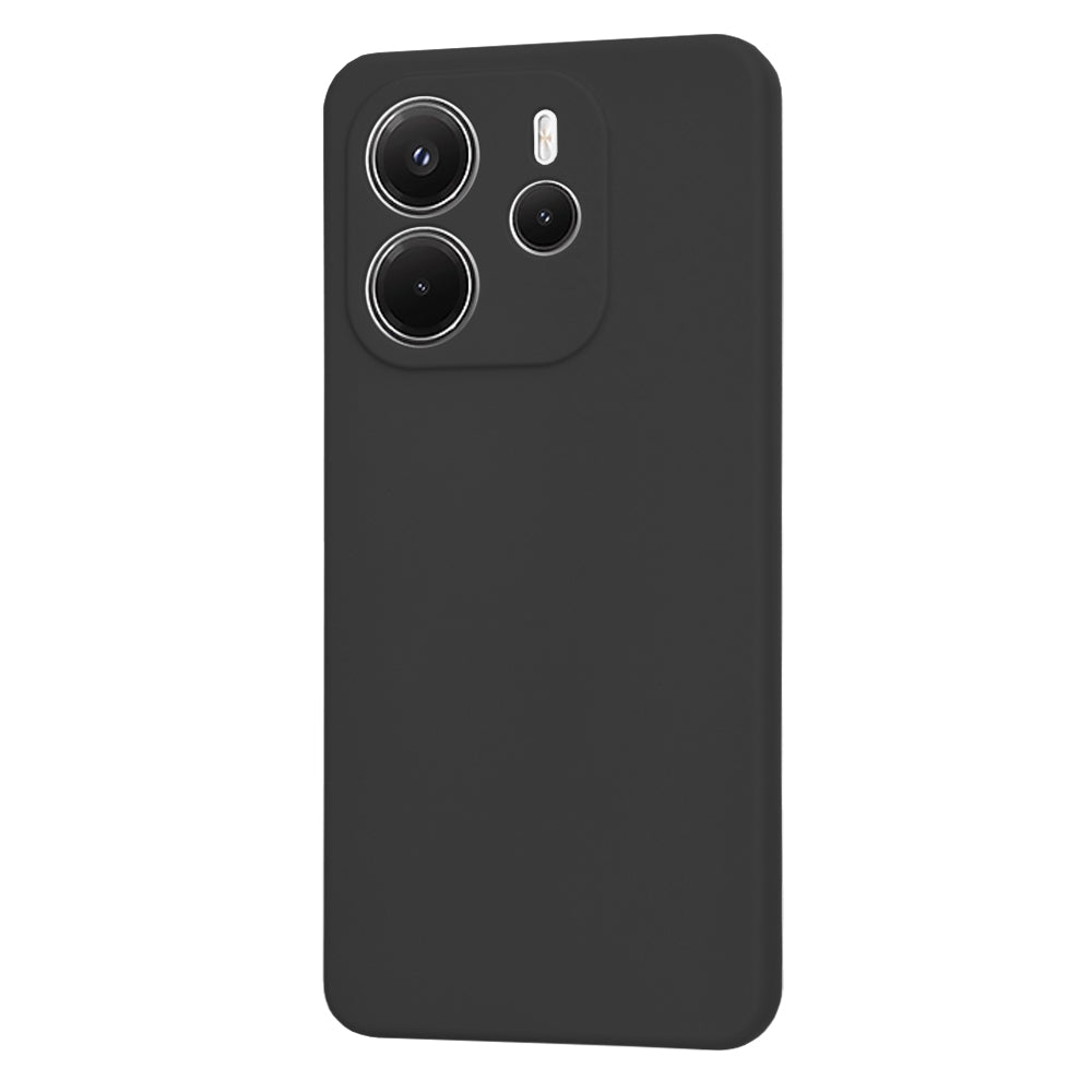 Custodia per Xiaomi Redmi Note 14 4G (Standard), Techsuit, SoftFlex, Nera