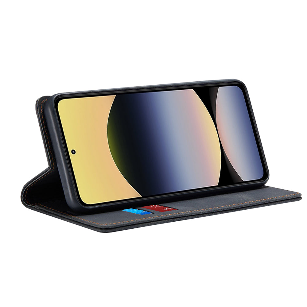 Custodia per Xiaomi Redmi Note 14 5G, Techsuit, Confy, Nera