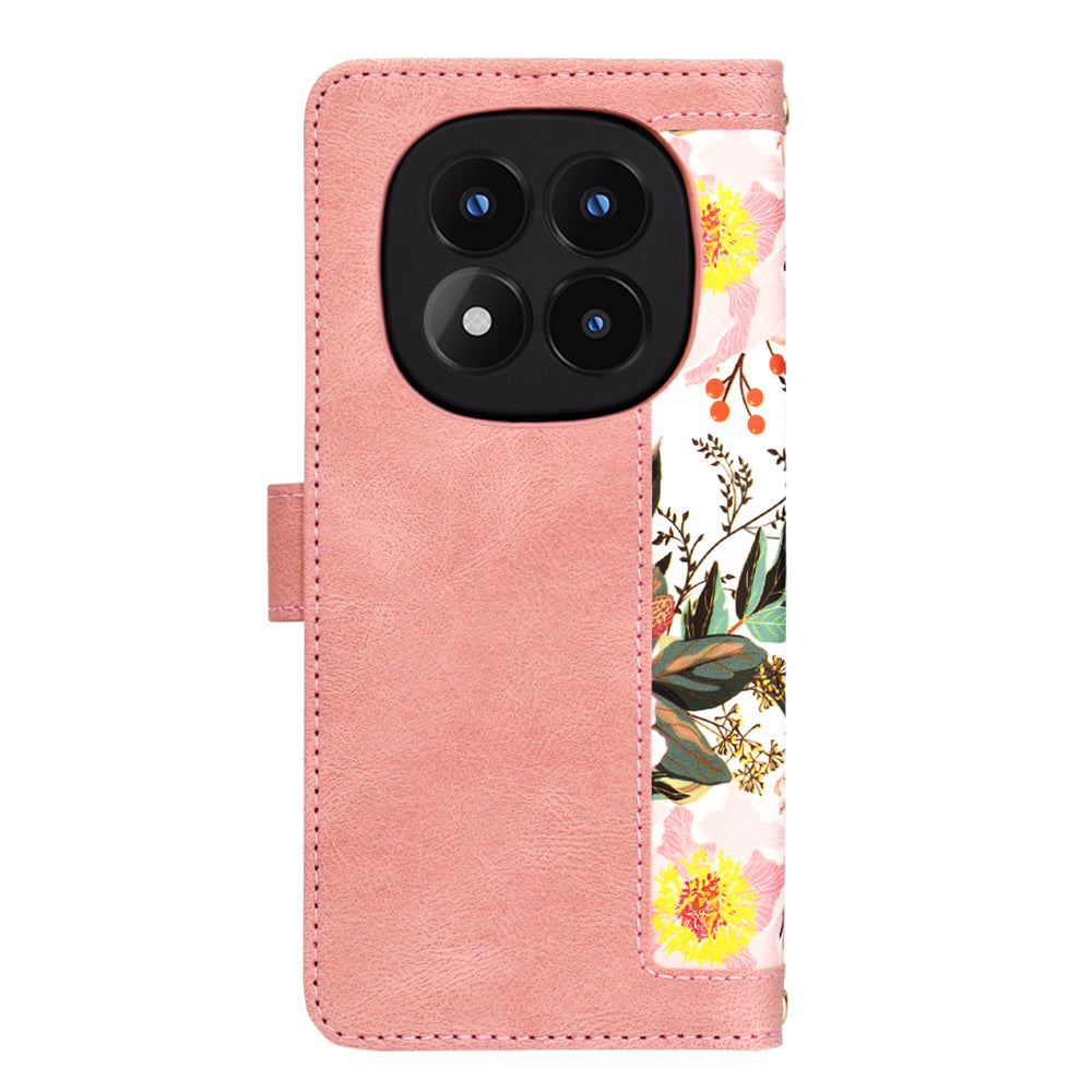 Custodia per Xiaomi Redmi Note 14 Pro 4G, Techsuit, FlipCraft, Rosa