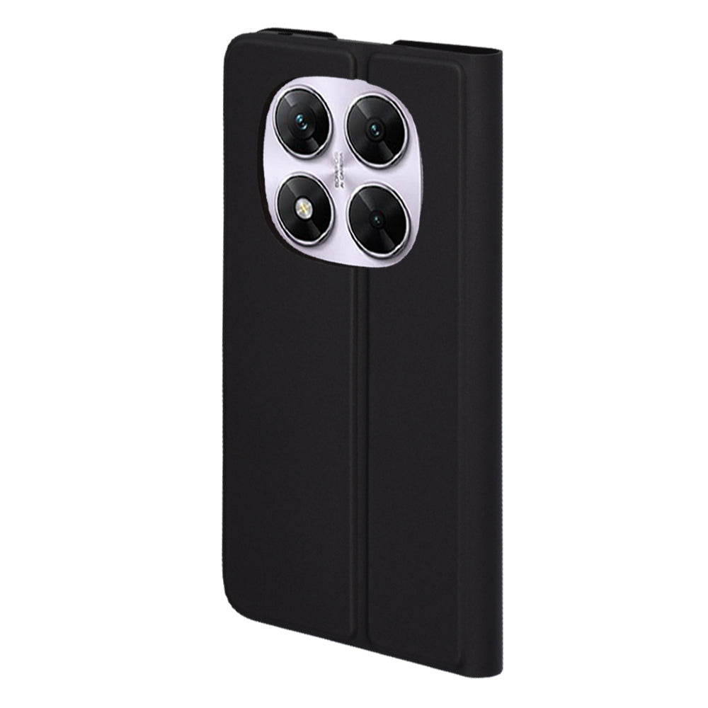 Custodia per Xiaomi Redmi Note 14 Pro 4G, Techsuit, Magskin Book, Nera