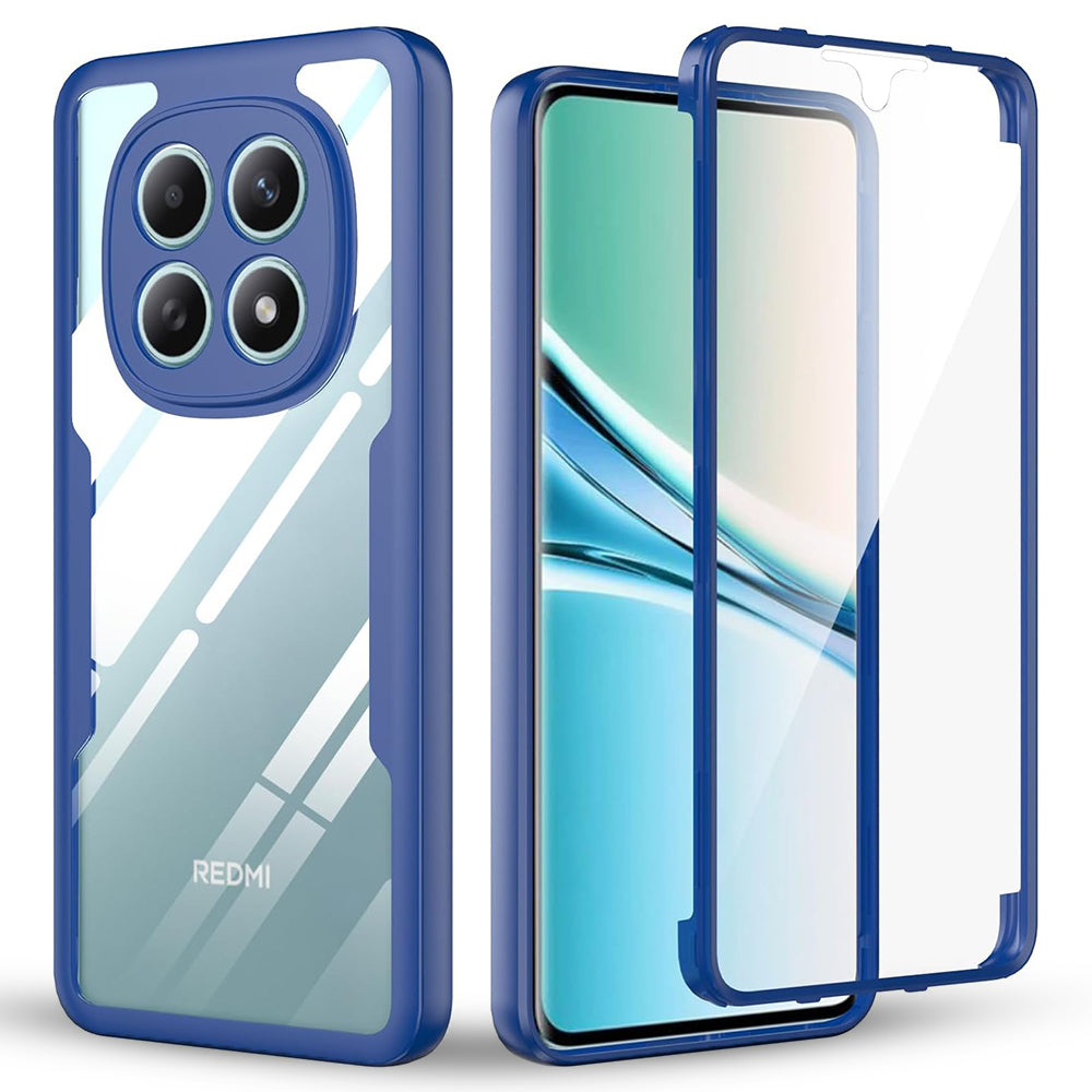 Custodia per Xiaomi Redmi Note 15 4G, Techsuit, ColorVerse 360, Blu