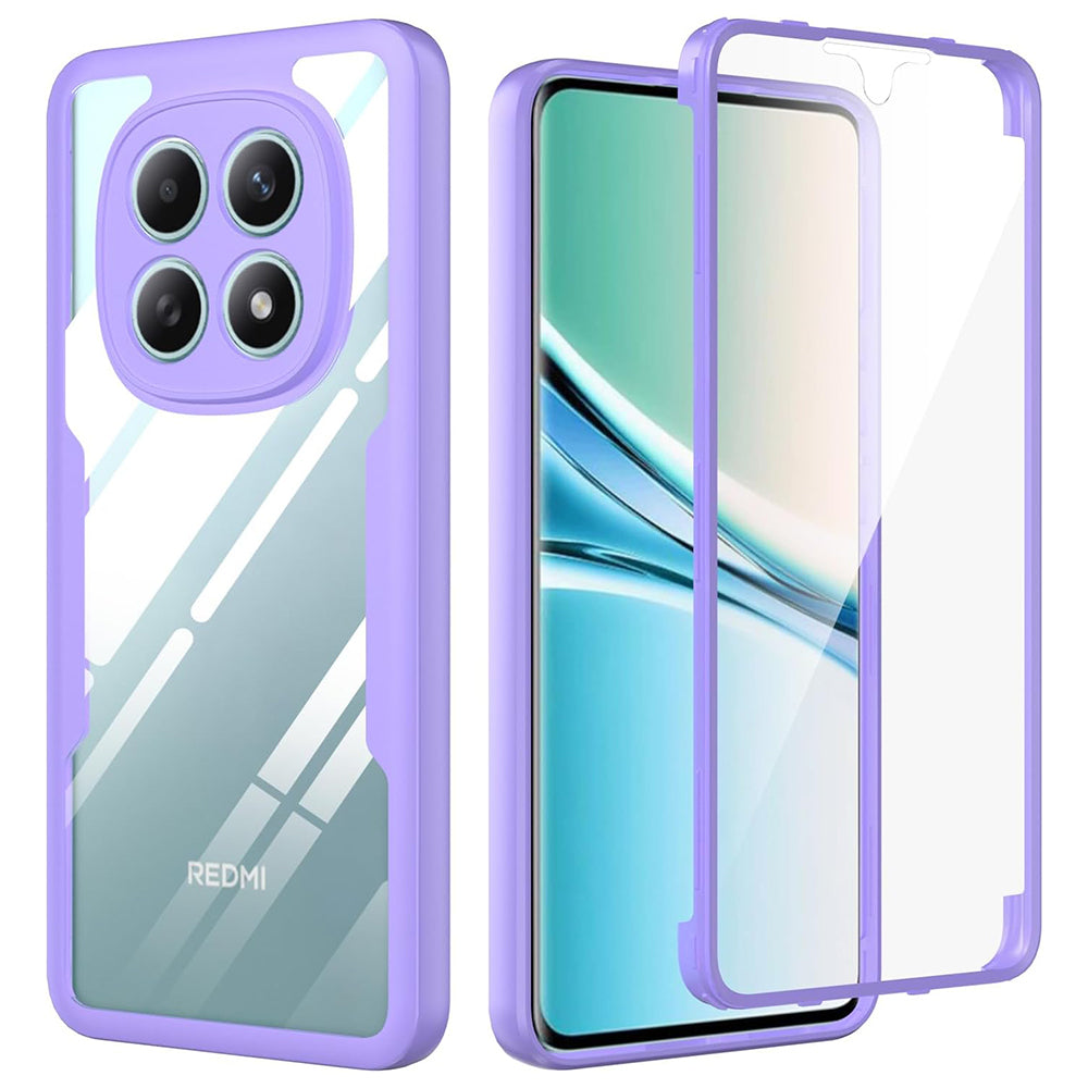 Custodia per Xiaomi Redmi Note 15 4G, Techsuit, ColorVerse 360, Viola