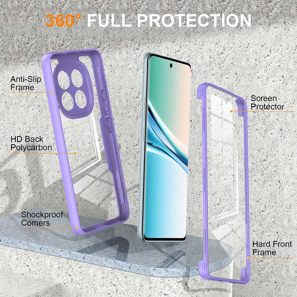 Custodia per Xiaomi Redmi Note 15 4G, Techsuit, ColorVerse 360, Viola