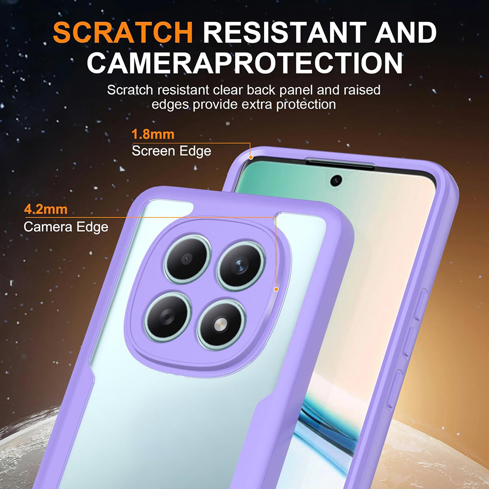 Custodia per Xiaomi Redmi Note 15 4G, Techsuit, ColorVerse 360, Viola