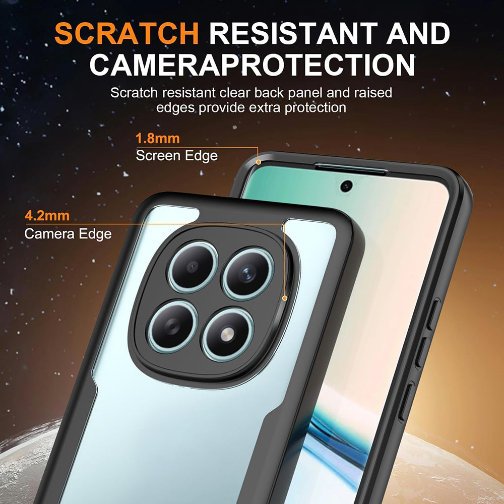 Custodia per Xiaomi Redmi Note 15 4G, Techsuit, ColorVerse 360, Nera