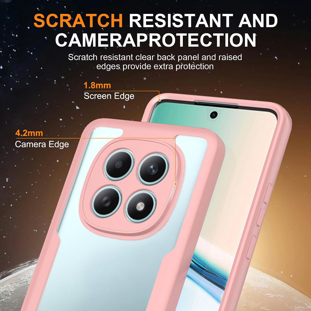 Custodia per Xiaomi Redmi Note 15 4G, Techsuit, ColorVerse 360, Rosa