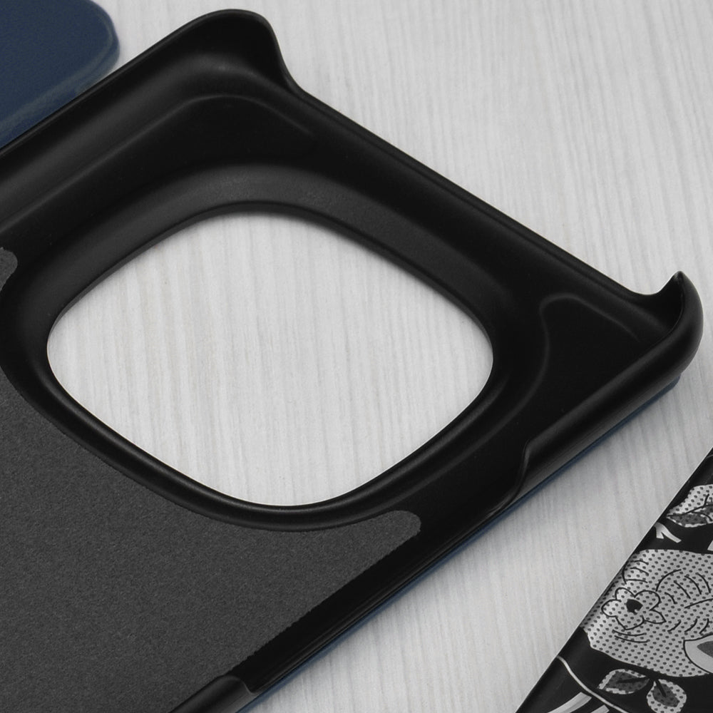 Custodia per Xiaomi Redmi Note 15 Pro 5G, Techsuit, eFold, Blu Scuro