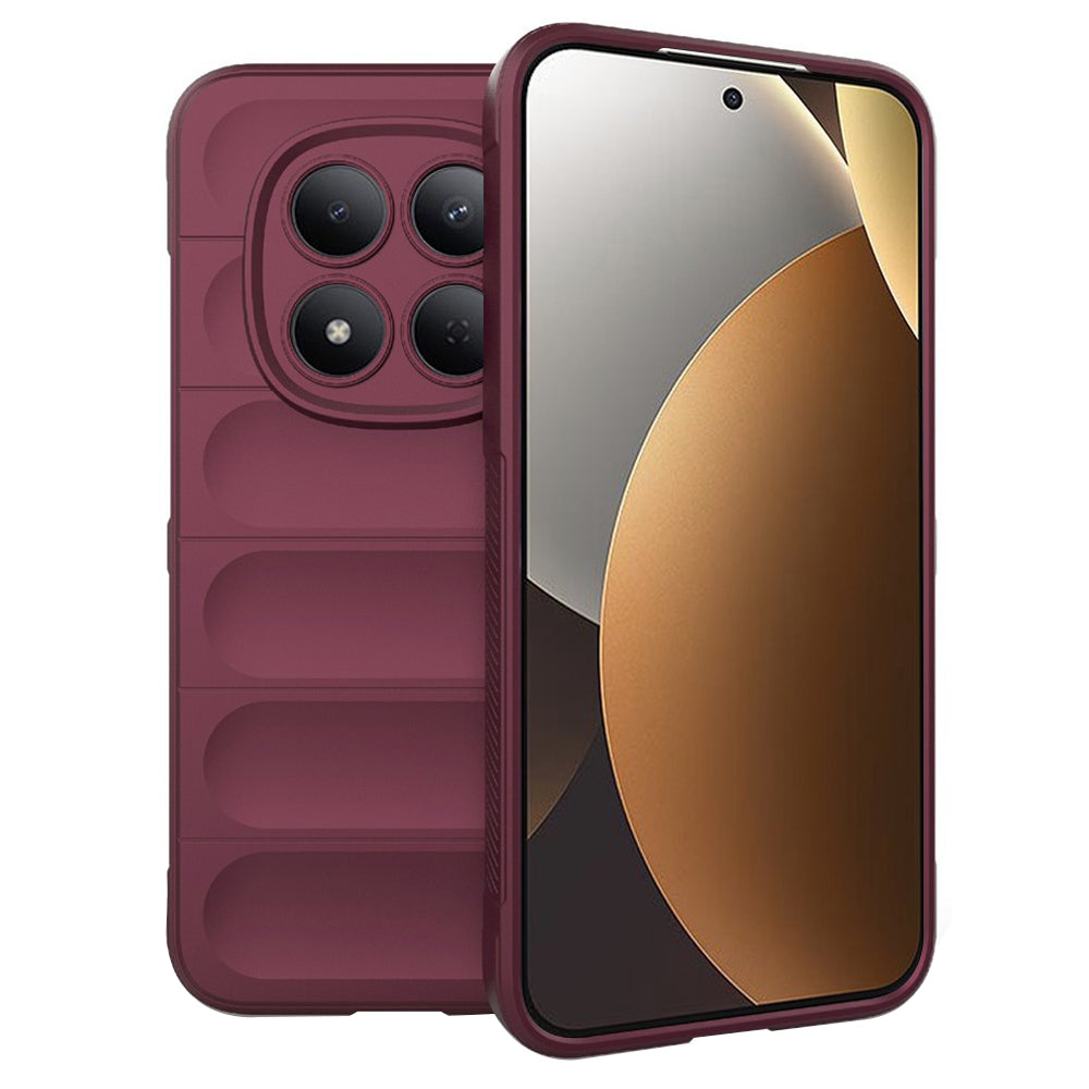 Case for Xiaomi Redmi Note 15 Pro 5G, Techsuit, Magic Shield, Burgundy