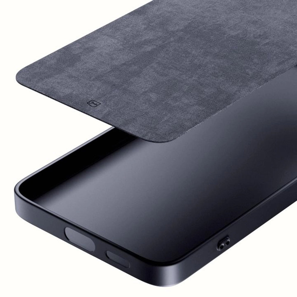 Custodia per Xiaomi Redmi Note 15 Pro+ 5G, 3MK, Pro, Nera Opaca