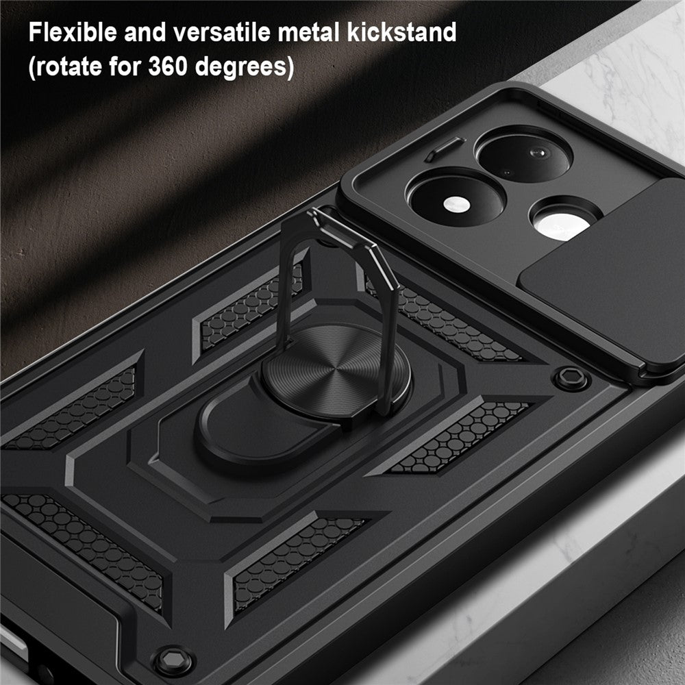 Cover per Xiaomi Redmi Note 17 Pro Max, Techsuit, CamShield, blu