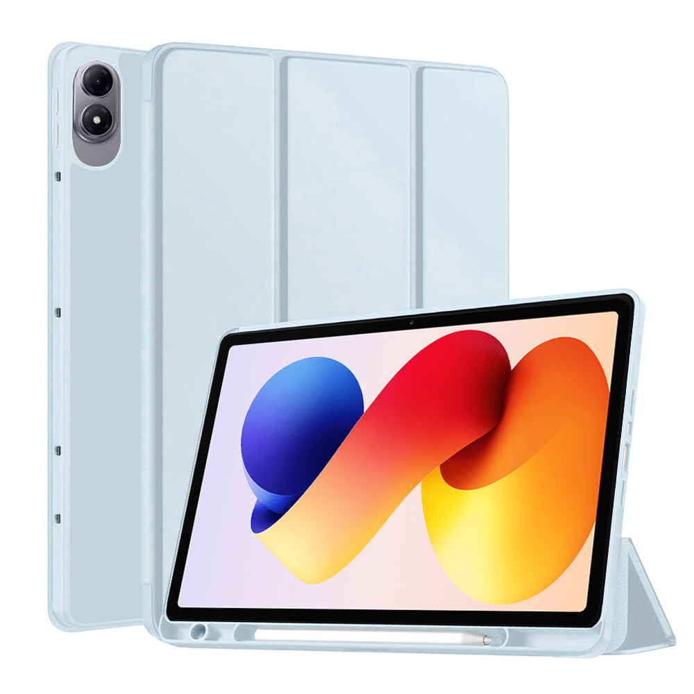 Custodia per Xiaomi Redmi Pad 2 Pro, Techsuit, Flex Trifold, Blu