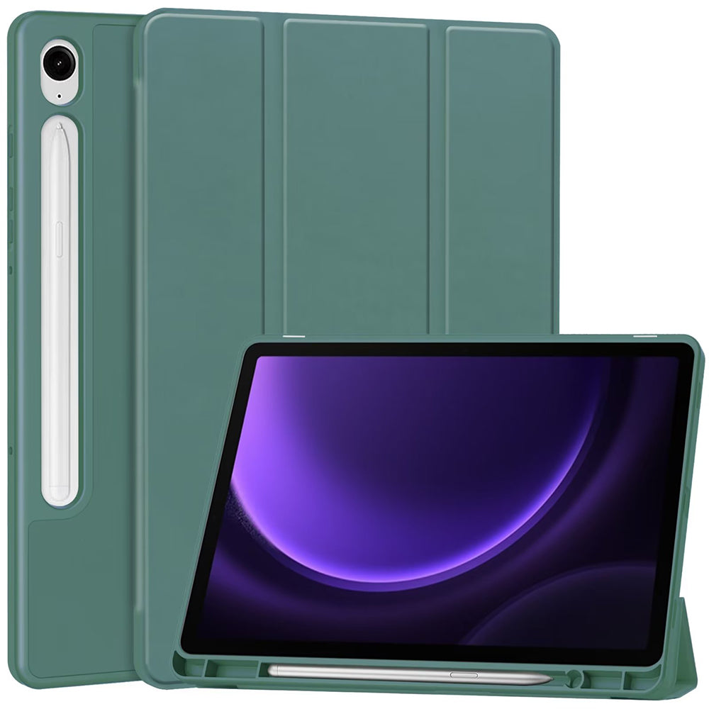 Custodia per Xiaomi Redmi Pad 2, Techsuit, Flex Trifold, Verde