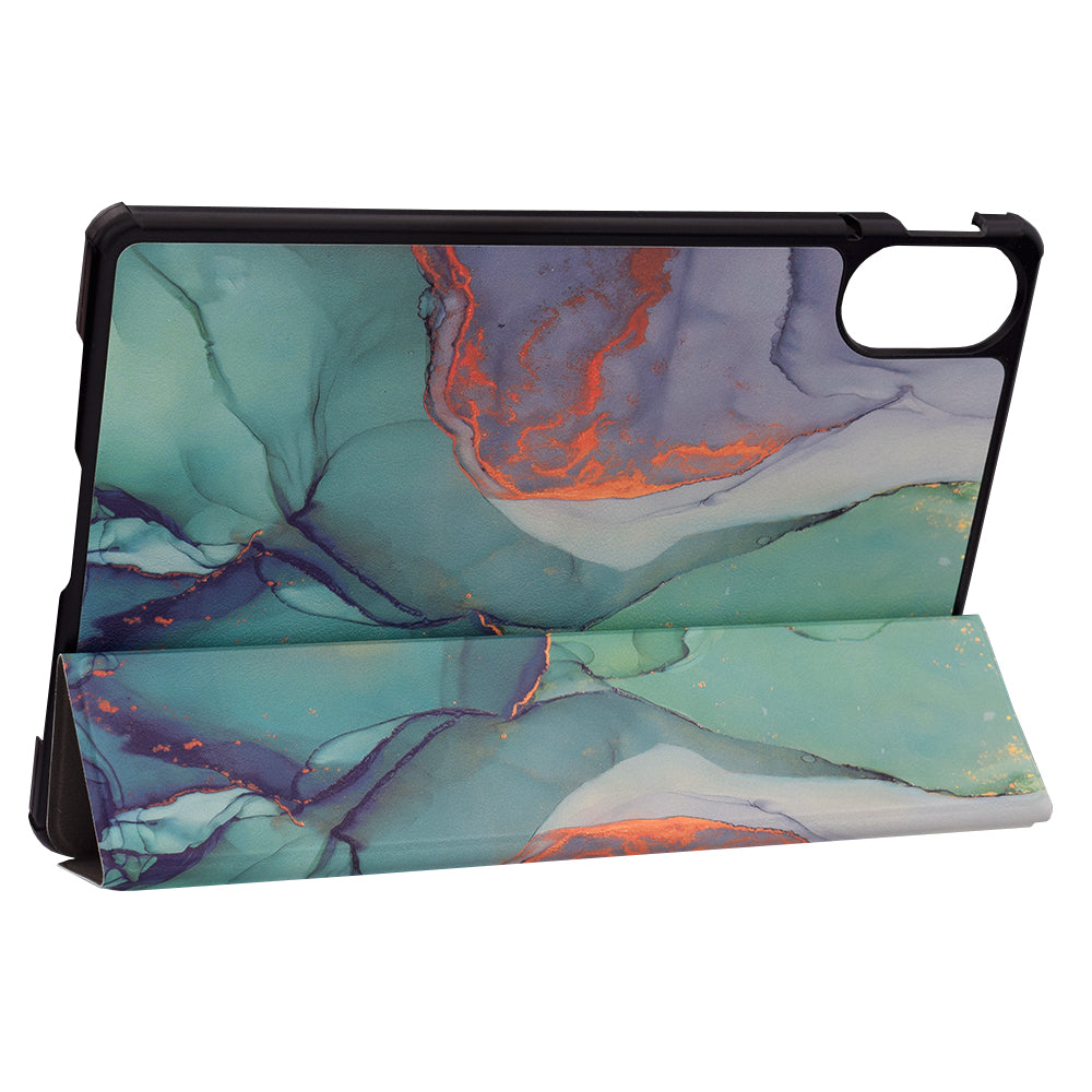 Custodia per Xiaomi Redmi Pad 2, Techsuit, FoldPro Green Time, Multicolore
