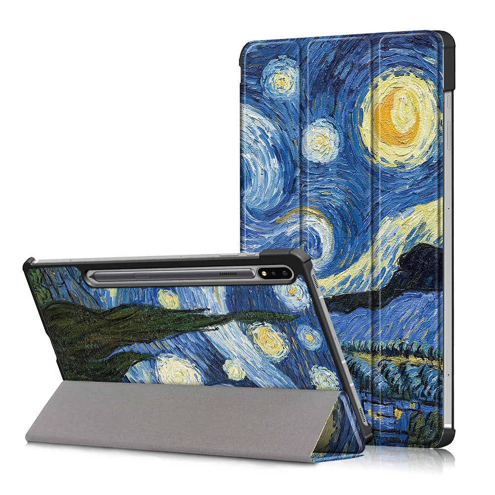 Custodia per Xiaomi Redmi Pad 2, Techsuit, FoldPro Starry Night, Multicolore